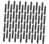 Hoement Embouts de Panier Lave-vaisselle Gris Anti-poussière 3-25 Mm Protection Plastique Embouts Capuchons Accessoires Réparation 100 Pièces Usage Domestique