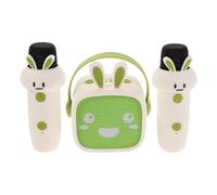 Hoement Enceinte DJ Portable avec Microphone Métal, Karaoké Portable pour Garçon et Filles, Audio Haute Fidélité, Design Multi-Usage pour Fêtes D'garçon et Filles et Activités en Classe