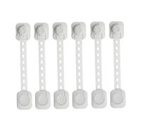 Hoement Ensemble De 6 Verrous De Ceinture Pour Bébé Adaptés Aux Appareils Électroménagers Faciles À Ouvrir À Fermer