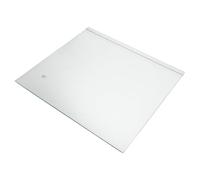 Hoement Étagère de Rangement pour Réfrigérateur en Verre Trempé 295 X 27 CM Étagère Compatible pour Congélateur Vitre de Remplacement Transparente Accessoire Modulable pour