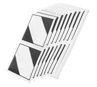 Hoement Étiquettes D'expédition Adhésives Carrées 100pcs Rappel Clair de Limitation de Quantité pour Transport et Emballage Produit