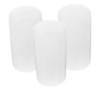 Hoement Étui à Pinceaux de Maquillage Organisateur Cosmétique Compact de Voyage Rétractable en PP et Étanche 3pcs pour Déplacements
