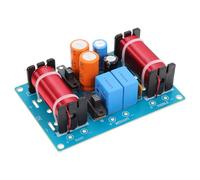 Hoement Filtre de Croisement Audio 3 Voies Réglable pour Haut-parleurs Bibliothèque, Composant Acoustique Professionnel, Séparateur de Fréquence Basses/médiums/aigus, Accessoire Audio