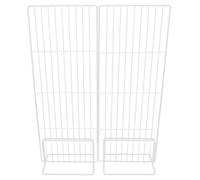 Hoement Grille du compartiment congélateur séparateur d'étagère Séparateur de réfrigérateur Diviseur d'étagère White