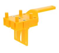 Hoement Guide de Percage Tourillon Auto-Centrant Outil de Perçage et Kit de Chevillage, Adapté aux Projets de Menuiserie et Travaux du Bois