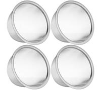 Hoement Infuseur à Thé Acier Inoxydable Maille Lot de 4 pour Théière, Passoire Fine, pour Infusion de Feuilles de Thé en Vrac