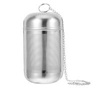 Hoement Infuseur à Thé et Filtre à Épices en Acier Inoxydable Chaîne Suspendue, Passoire à Mailles Fines pour Soupes et Bouillons, Extraction Facile, Usage Culinaire Domestique