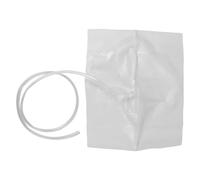 Hoement Kit Collecte Eau de Pluie pour Toiture Bac Entonnoir Pliable 50 X 60 Cm en Matériau Résistant UV Tuyau D’évacuation 2 Mètres, Protection Fuite Plafond et Terrasse