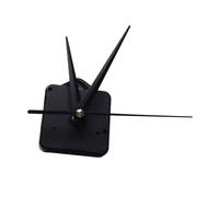 Hoement Kit de Mécanisme Horloge DIY Silencieux avec Aiguilles Noires Mouvement Précis pour Horloge Murale Sans Cadre Réparation et Création Maison ou Hôtel