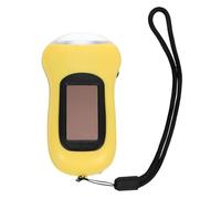 Hoement Lampe Solaire de Secours Multifonctionnelle en Abs Double Mode de Charge et LED Économe pour Urgences Quotidiennes et Promenades Nocturnes