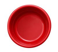 Hoement Lavabo Portable Rouge en Plastique Épais, Petit Bac Multifonction pour Lavage du Visage et Vaisselle, Bassine à Laver Ménagère pour Usage Quotidien en Intérieur, avec Caractère «