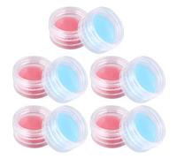 Hoement Lot de 10 Bouteilles de Pâte à Modeler Silicone Ronde pour Broderie Diamant, Facile à Utiliser et Gain de Temps, pour Peinture DIY et Tableaux Diamant
