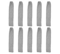 Hoement Lot de 10 Recharges Microfibre Réutilisables pour Plumeau Chiffon Lavable Anti-Poussière Flexible et Rétractable Nettoyeur D’Espace sous Canapé Lit et Meubles Accessoire