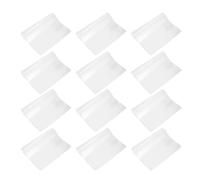 Hoement Lot de 12 Protège-cahiers Transparents A6 en Pvc Imperméable Surface Antidérapante, Compact, pour t Activités de Scrapbooking