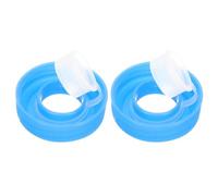 Hoement Lot de 2 Bouchons de Seau D'eau Étanches en Plastique Bleu, Couvercles Anti-fuite pour Bonbonnes de 4l et 5l, Adaptés aux Mini Distributeurs D'eau, Bouchons de Scellage