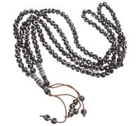Hoement Lot De 2 Chapelet Islamique 99 Perles Acryliques pour Prière Unisexe Design Élégant pour Ramadan et Collection Significative
