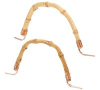 Hoement Lot de 2 Poignées de Bouilloire en 18 Cm et 22 Cm, Poignées Ergonomiques de Remplacement pour Théière, Accessoires Résistants à L'usure, Cuisine, Fournitures Rétro