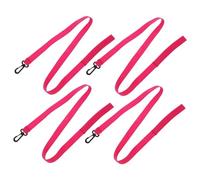 Hoement Lot De 4 Laisses De Sécurité Élastiques Pour Garçon Et Filles, Corde De Marche Douce Et Confortable, Adaptée Pour Crèches Et Maternelles, Couleur Rose, Protège La Perte En Extérieur