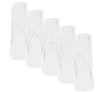 Hoement Lot de 5 Serviettes Hygiéniques Lavables en Coton 270 MM Protections Menstruelles Réutilisables Absorbantes et Anti-Fuites Protections Lavables pour Femmes Confort Quotidien