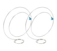Hoement Loupe Frontale Acier 2 Pièces pour Réparation de Montres, Accessoire Léger et Facile à Porter, pour Travaux Minutieux et Réparation Horlogère Couleur Aléatoire