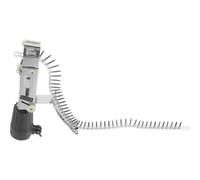 Hoement Machine à Clous Automatique à Chaîne Pr14-08 Visseuse Électrique Portative en Acier Inoxydable Adaptateur Réglable pour Travail du Bois Alimentation Automatique des Clous