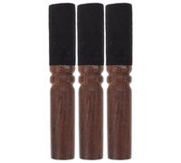 Hoement Maillets en Bois pour Bol Chantant Népalais Lot de 3 Accessoires de Sonothérapie et Contemplation Bouddhiste