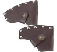 Hoement Manchon de Protection en Cuir pour 2pcs, Housse Portable Légère et Facile à Ranger, Accessoire pour Barbecue et Camping en Plein Air Couleur Aléatoire