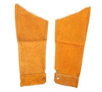 Hoement Manchons de Protection de Vache Résistants Chaleur pour Bras Accessoires de Soudage Manches Ajustables Anti-coupures et Protection Thermique pour Cuisine Barbecue et Travaux