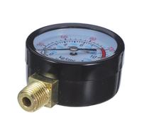 Hoement Manomètre Radial Vertical pour Compresseur à Air en Alliage Tungstène Carbone, Mesure de Précision Haute Pression, Accessoire pour Usage Industriel