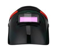 Hoement Masque de soudage à assombrissement Automatique Solaire Casque de Soudure PC Robuste pour oculaire Grand Angle adapté Soudure à Arc et TIG
