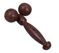 Hoement Massage Roller Bois Ergonomique pour Visage et Corps Outil de Massage Portable pour Raffermissement Amincissement et Lifting Du Cou Anti-rides et Relaxation Musculaire
