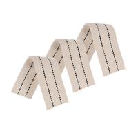 Hoement Mèche 3 Pièces Lampe à Pétrole en Coton Beige pour Lampes à Huile | Mèche de Lampe à Brûleur, Mèche de Torche à Huile, Mèches Fabrication de Bougies, Format 23cm