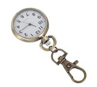 Hoement Montre de Poche pour infirmière à Quartz avec Porte-clés, Simple à Porter, pour examens et étudiants