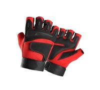 Hoement Moufles Demi-Doigts de Cyclisme pour Homme, Antidérapants Paumes Épaissies, Confortables et Respirants, pour Escalade et Musculation en Extérieur