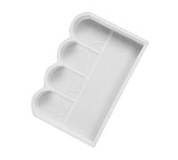 Hoement Moule Clôture Plastique Robuste pour Bricolage Jardin Moule Ciment Pavage Terrasse Réutilisable et Facile à Nettoyer pour Bordures et Allées