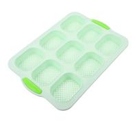 Hoement Moule Silicone 9 Cavités Flexible et Facile à Nettoyer pour Cuisson et Congélation, pour Français et Pâtisserie Maison