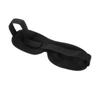 Hoement Nuit Cache Yeux Doux Et Léger Pour Dormir Sans Pression Sur Nez Unisexe Avec Bande Élastique Voyage Et Siestes Noir Confortable Et