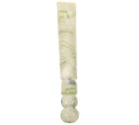 Hoement Outil Auto-massage Jade Naturel Stylo Acupuncture Multifonction pour Visage et Corps Stimulation des Points Acupression Détente Musculaire pour Bureau Couleur Couleur Aléatoire