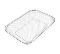 Hoement Panier pour Lave-vaisselle en Acier Inoxydable Maille Rigide Panier de Rangement Couverts Multifonction Moyen pour Ustensiles Cuisine Usage Lave-vaisselle Accessoire Solide Taille