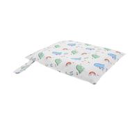 Hoement Paquet Imperméable 30X40 CM Pochette à Couches Lavables Anti-Fuites Grand Paquet de Rangement Réutilisable pour Lingettes et Vêtements Humides Voyage et Sorties Bébé