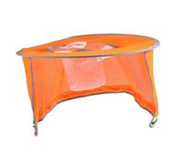 Hoement Pare-Soleil pour Casque de Sécurité à Large Bord avec Réfléchissantes Haute Visibilité Protection Nuque et Fixation Accessoire Indispensable pour Extérieurs et Chantier