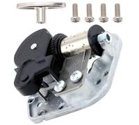 Hoement Petit Mouvement de la boîte à Vent en Fer avec t vis Mécanisme Musical pour boîte à Monter soi-même Son Clair 5.00X4.50X2.00Cm adapté pour Mise en boîte