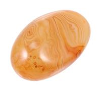 Hoement Pierre Roulée en Agate Rouge Naturelle 4-5 Cm, Cristal de Anti-stress, Pierres Polies Roulées Énergétiques pour Lithothérapie et Bien-être, Décor Maison et Bureau