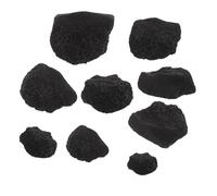 Hoement Pierres Volcaniques Naturelles pour Sauna Sec et Vapeur 1kg, Pierres Chaudes Résistantes la Chaleur Extrême, pour Four et Sauna