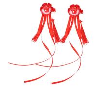 Hoement Pinces À Cheveux Traditionnelles Chinoises Du Nouvel An Paire De Pompons En Forme De Dragon Pour Femmes