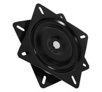 Hoement Plaque Pivotante Robuste en Fer pour Tabouret de Bar et Chaise, Rotation 360 Degrés, Base Métallique Solide Adaptée aux Meubles de Salle à Manger