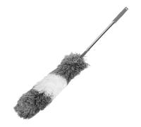 Hoement Plumeau Télescopique à Main en Microfibre Lavable, Brosse à Poussière Rétractable Flexible, Outil de Dépoussiérage pour Voiture et Ménage, Nettoyage des Zones Difficiles D’accès,