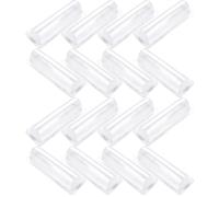 Hoement Pochette Transparente PVC 60 Pièces pour Espèces et Bons | Léger, Visible et Organisé, Usage Partout Tout Moment, pour Lip Balm et Shopping Vouchers