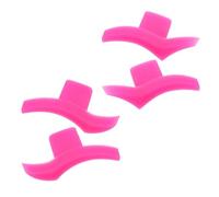 Hoement Pochoir Eyeliner Réutilisable en Silicone pour Coin de L'œil, Tampon pour Eyeliner D'aile, Outil Compact et Portable pour Retouches en Voyage