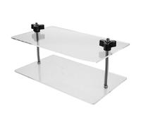 Hoement Presse à Tofu Transparente Acrylique Kit de Fabrication Maison Outil de Cuisine Compact Facile à Nettoyer pour Tofu Ferme et Extra Ferme Forme et Usage Quotidien